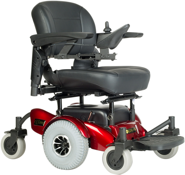 Golden Compass ELECTRIC WHEELCHAIR Center Wheel Drive  