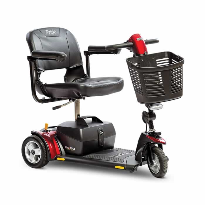 Pride GoGo Elite Traveller Plus 3 Wheel Scooter Mobile