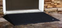 Rubber Beveled Threshold Ramp 2.5 Height Doorway Ramp  